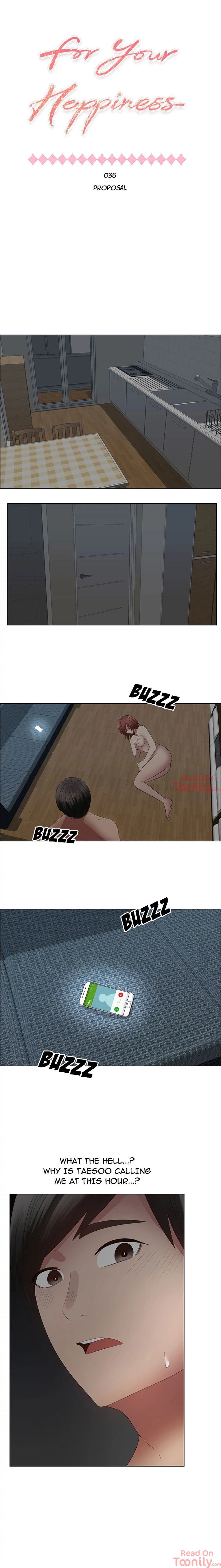 For Your Happiness Manhwa - Chapter 35 Page 1