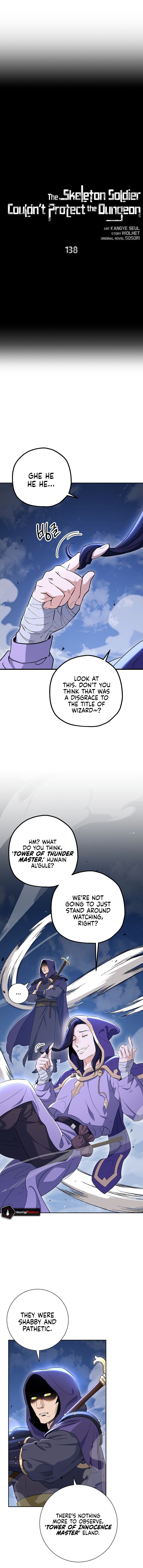 Skeleton Soldier Couldn’t Protect the Dungeon Manhwa - Chapter 138 Page 1
