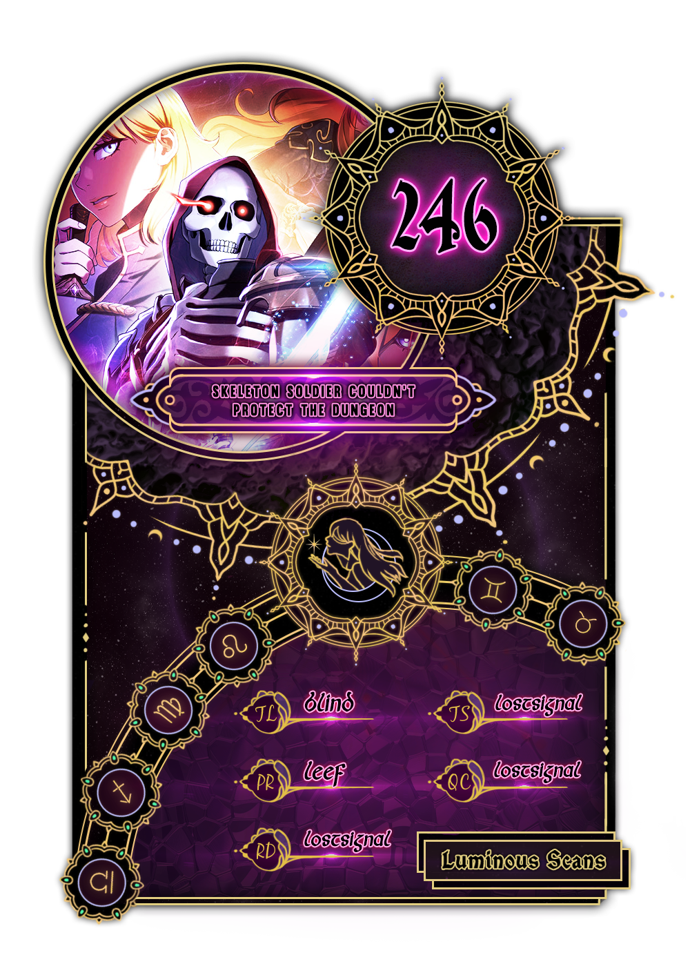 Skeleton Soldier Couldn’t Protect the Dungeon Manhwa - Chapter 246 Page 0