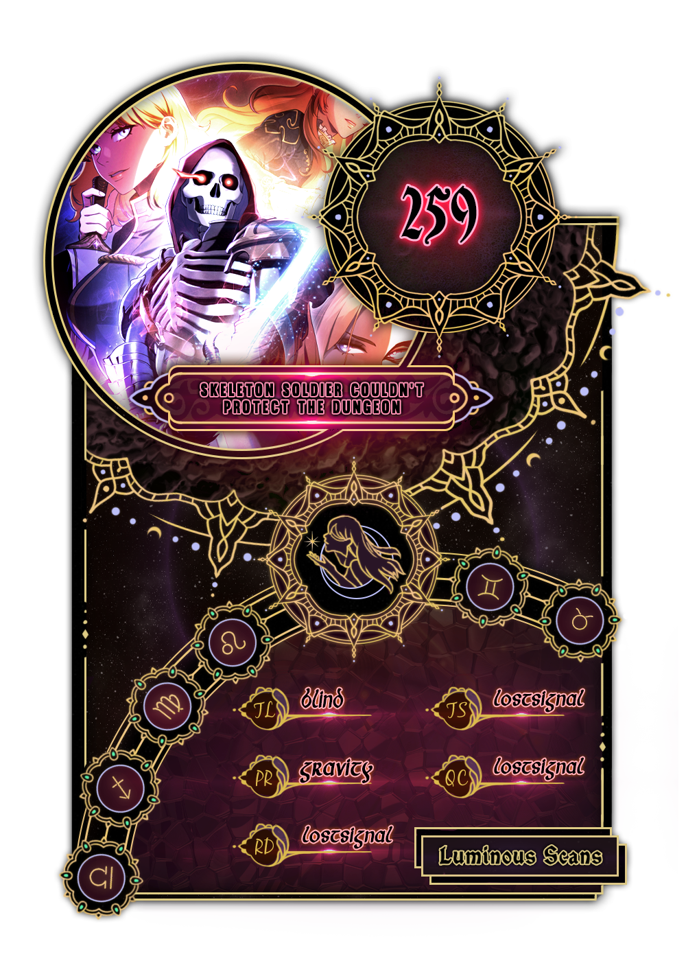 Skeleton Soldier Couldn’t Protect the Dungeon Manhwa - Chapter 259 Page 0