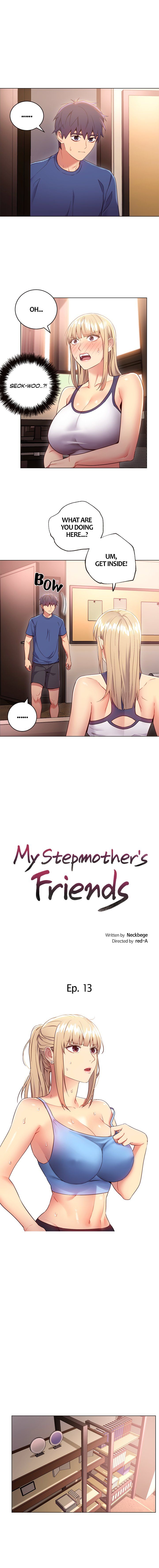 My Stepmother's Friends Manhwa - Chapter 13 Page 1