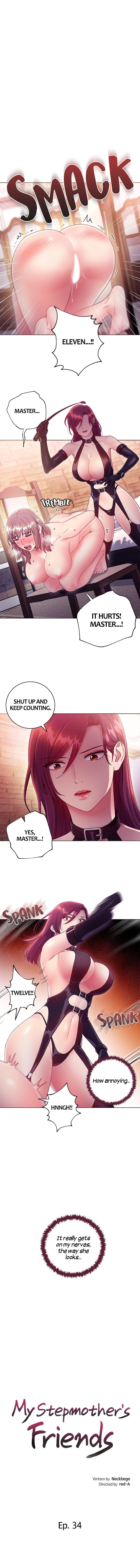 My Stepmother's Friends Manhwa - Chapter 34 Page 0