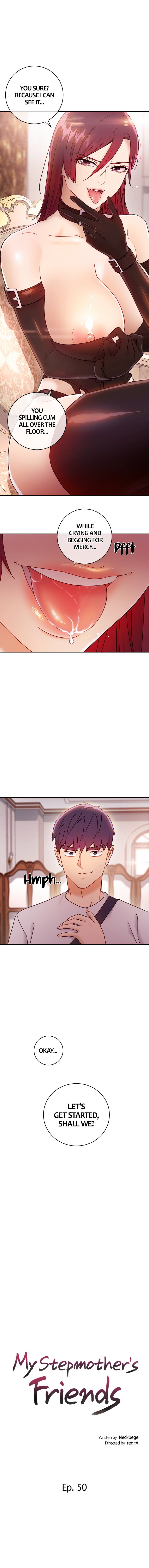 My Stepmother's Friends Manhwa - Chapter 50 Page 0