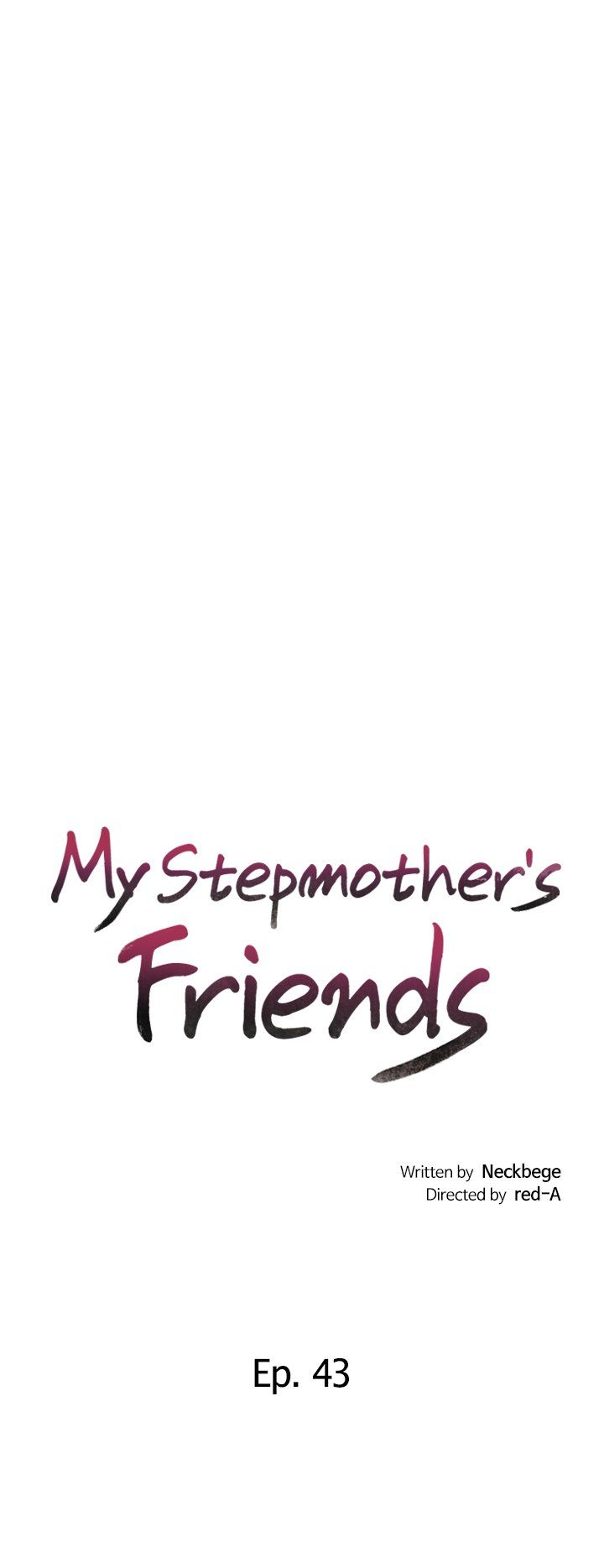 My Stepmother's Friends Manhwa - Chapter 43 Page 1