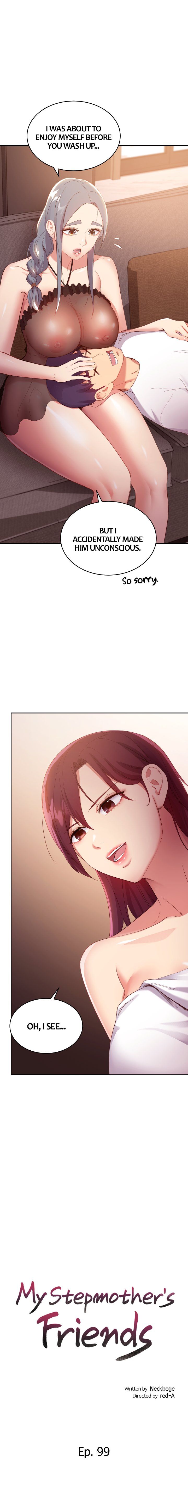 My Stepmother's Friends Manhwa - Chapter 99 Page 0