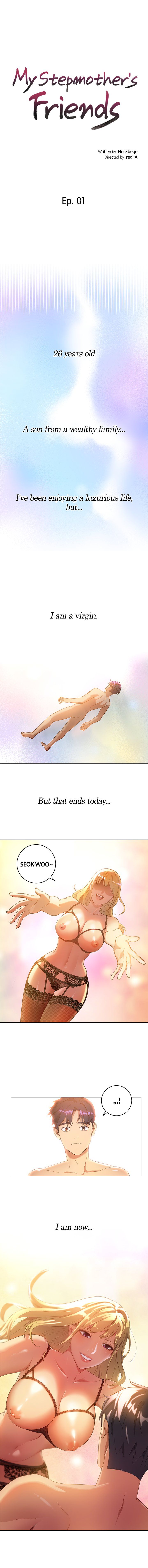 My Stepmother's Friends Manhwa - Chapter 1 Page 0