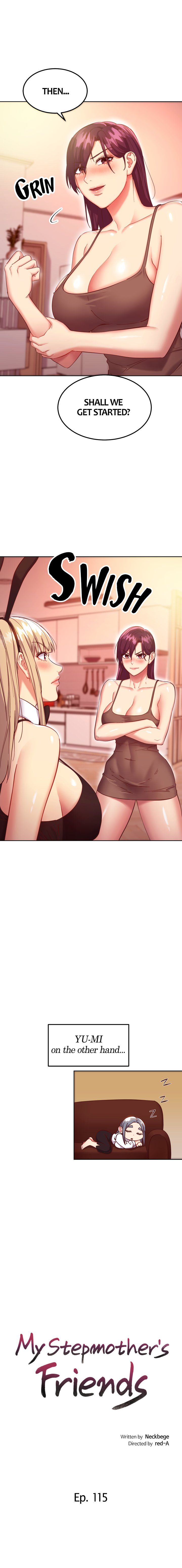 My Stepmother's Friends Manhwa - Chapter 115 Page 0