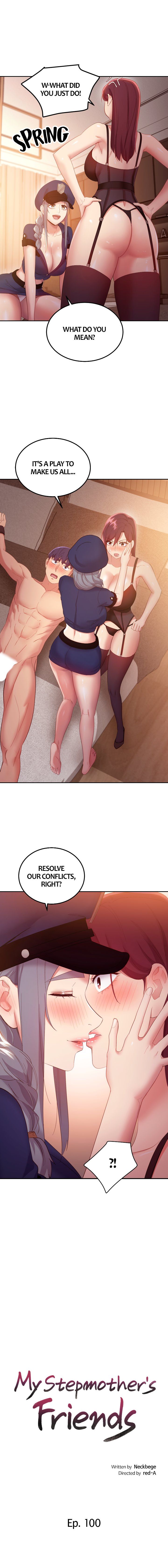 My Stepmother's Friends Manhwa - Chapter 100 Page 0