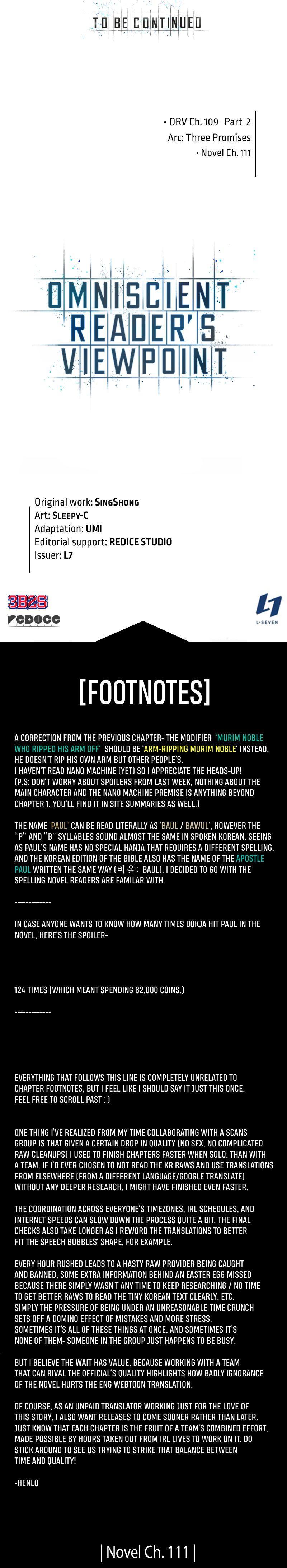 Omniscient Reader’s Viewpoint Manhwa - Chapter 109 Page 8