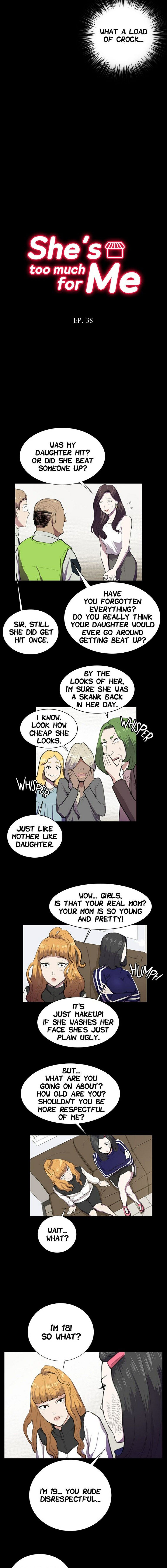 She's too much for Me Manhwa - Chapter 38 Page 1