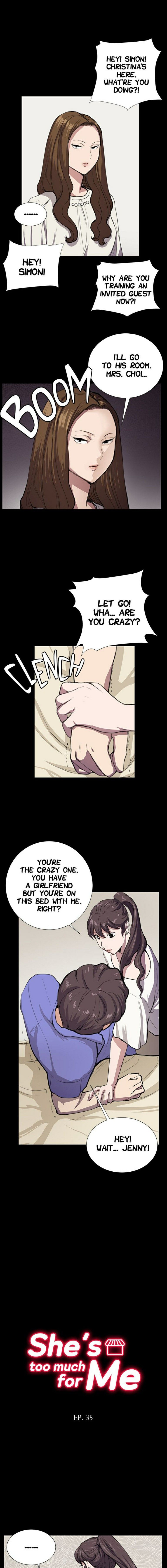 She's too much for Me Manhwa - Chapter 35 Page 0