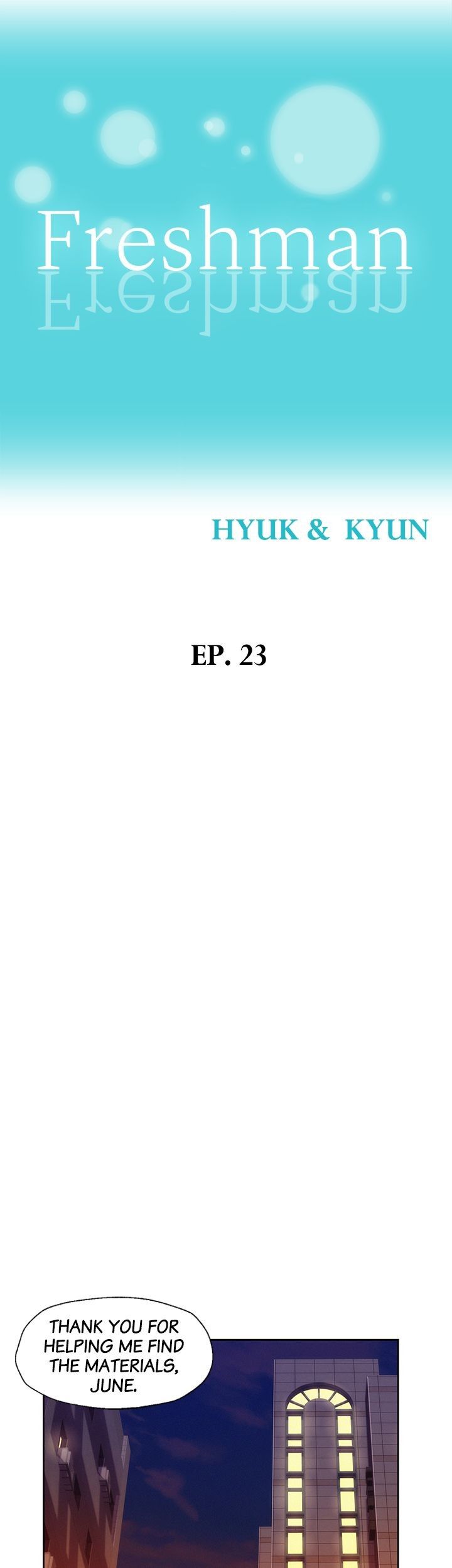 Freshman Manhwa - Chapter 23 Page 5