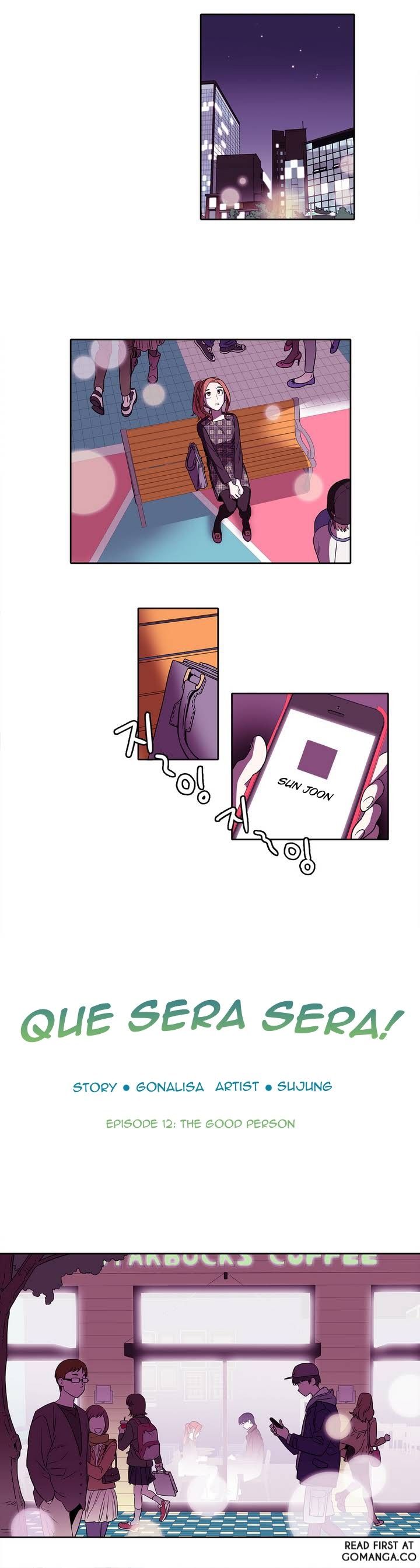 Que sera, sera Manhwa - Chapter 12 Page 1