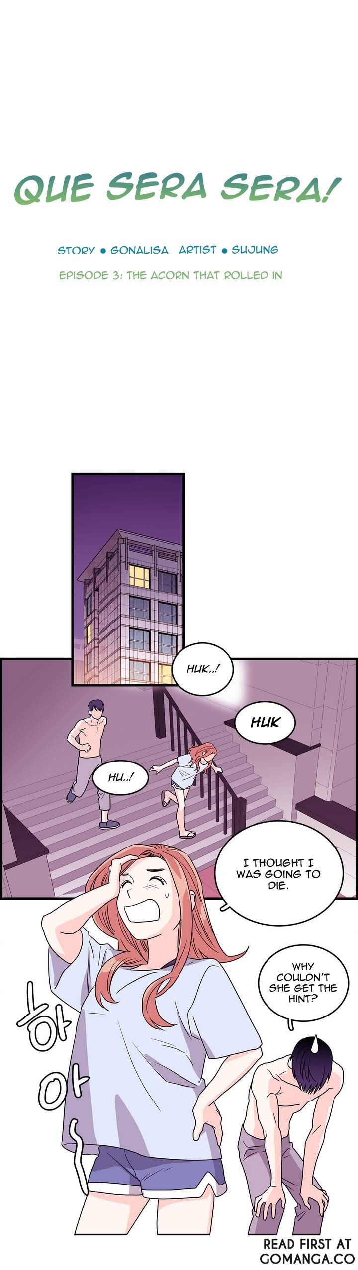 Que sera, sera Manhwa - Chapter 3 Page 12