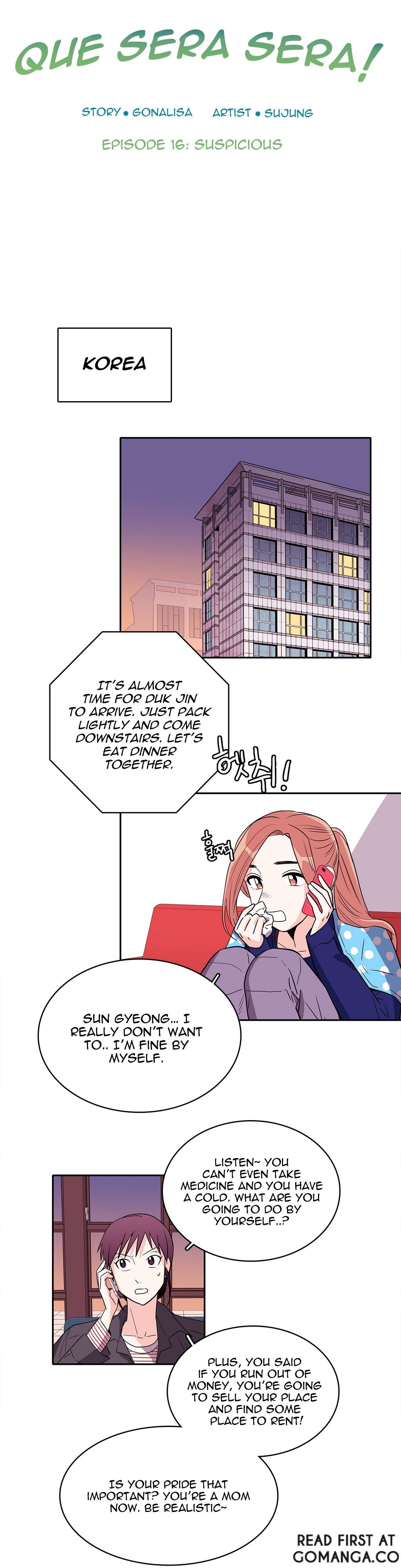 Que sera, sera Manhwa - Chapter 16 Page 4