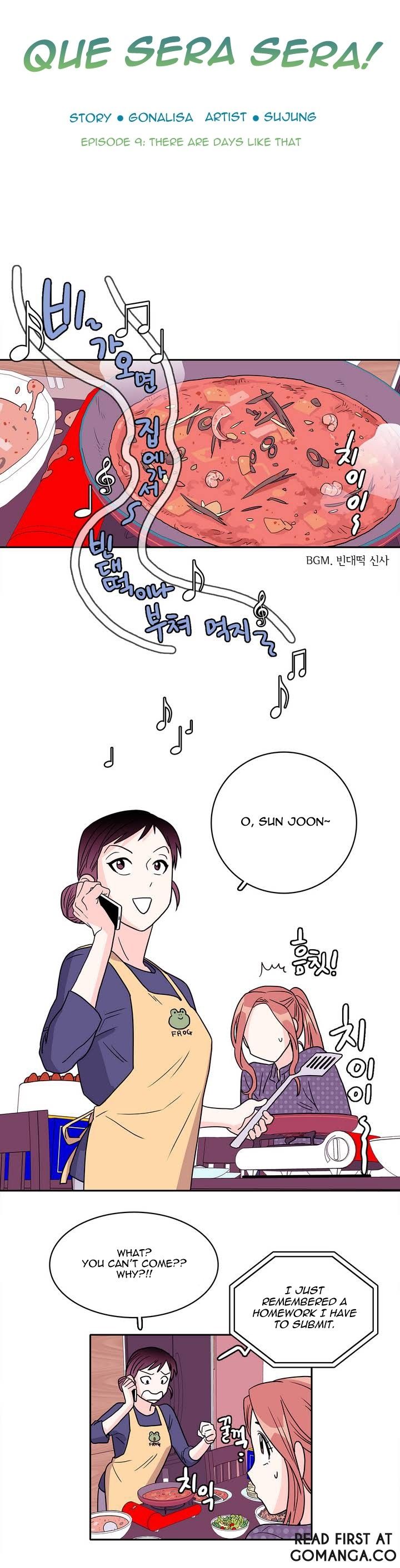 Que sera, sera Manhwa - Chapter 9 Page 8