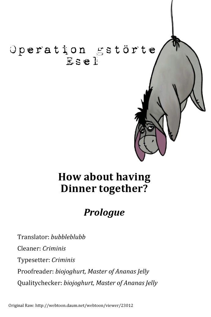 How About Having Dinner Together? Manhwa - Chapter 0 Page 0