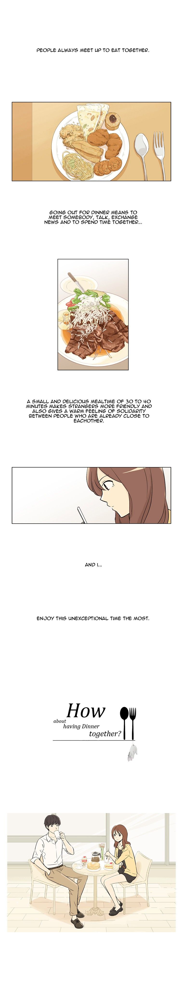 How About Having Dinner Together? Manhwa - Chapter 0 Page 1