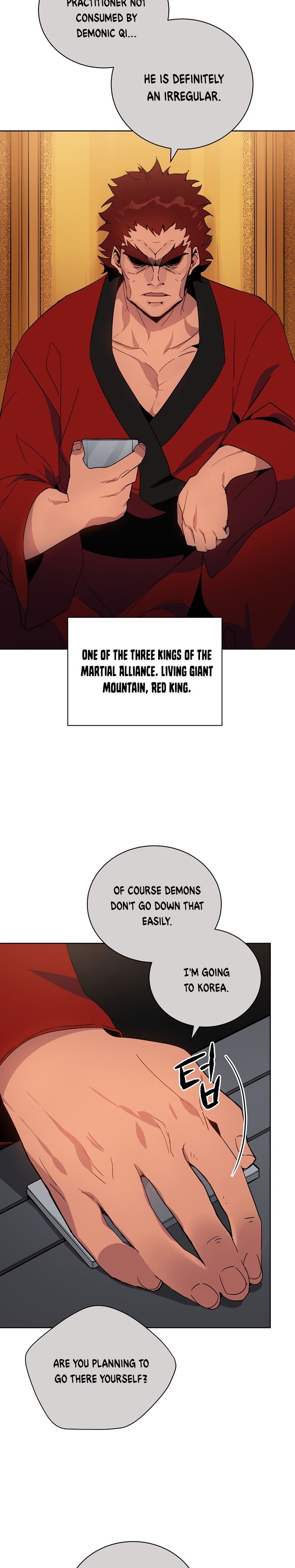 The Descent of the Demonic Master Manhwa - Chapter 52 Page 1