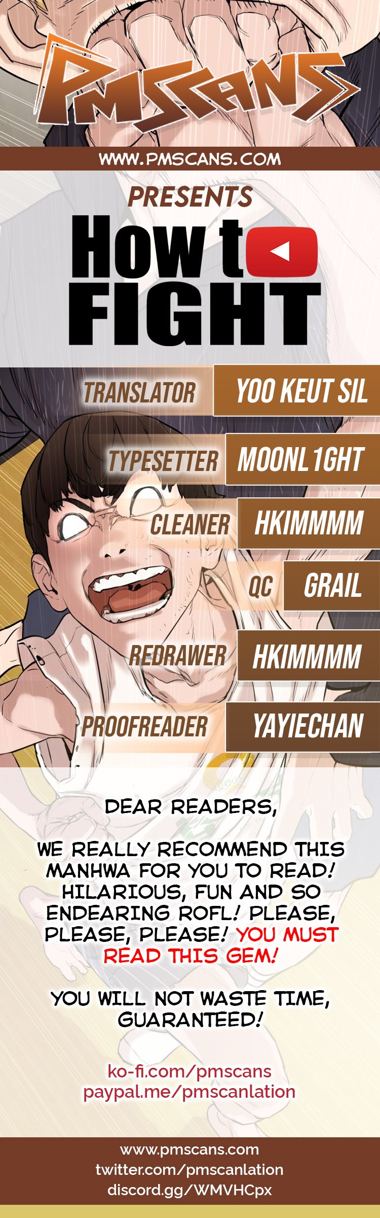 How to Fight Manhwa - Chapter 2 Page 0