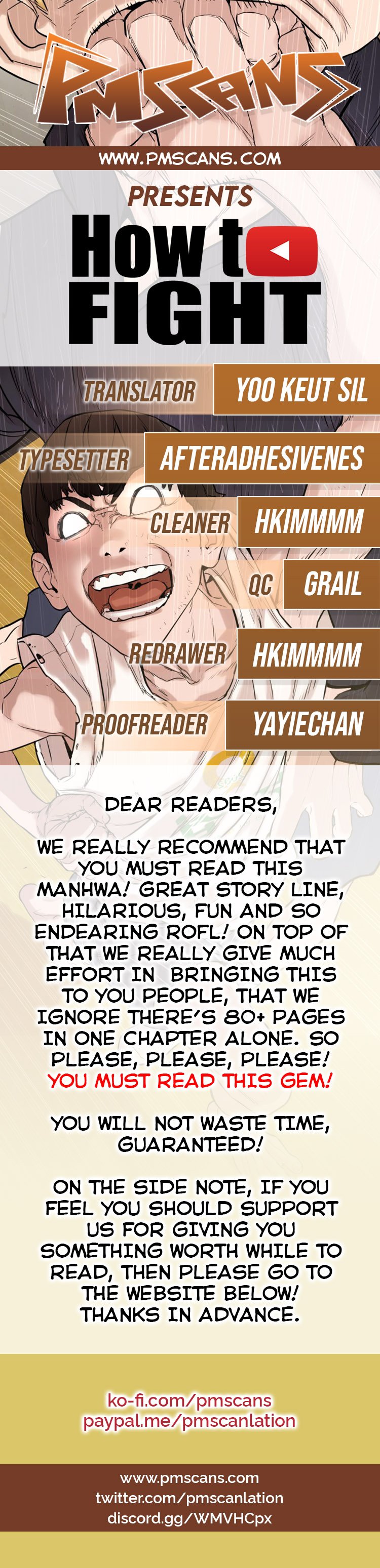 How to Fight Manhwa - Chapter 3 Page 0