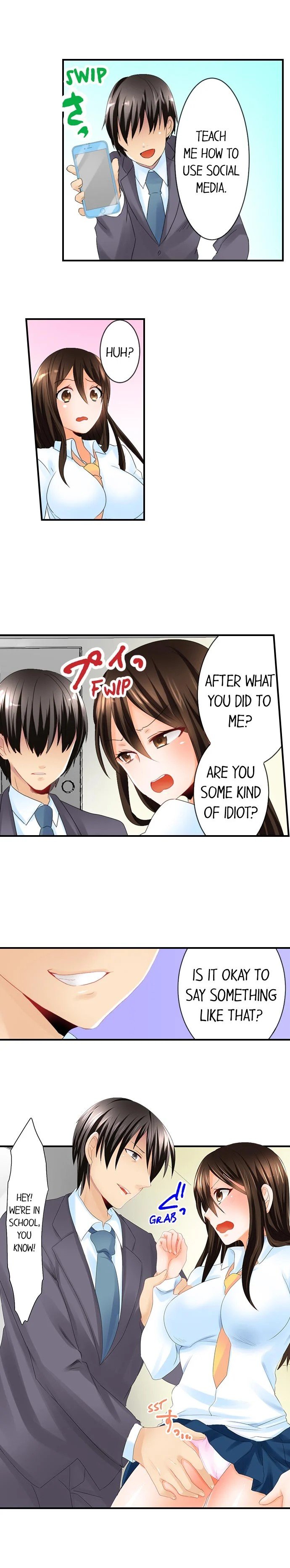 Making My Blackmailer Cum Manhwa - Chapter 7 Page 6