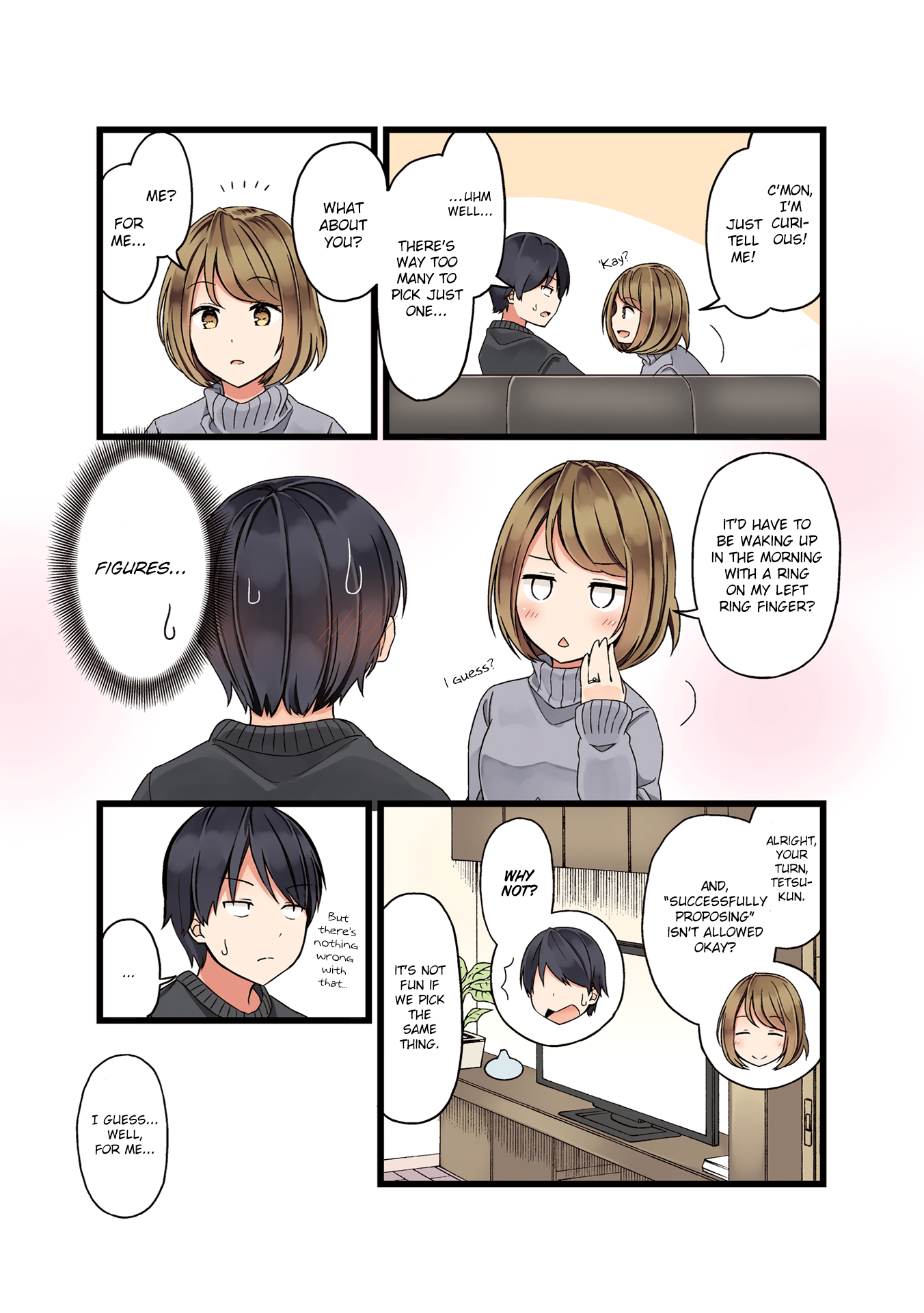 First Comes Love, Then Comes Marriage Manhwa - Chapter 4 Page 1