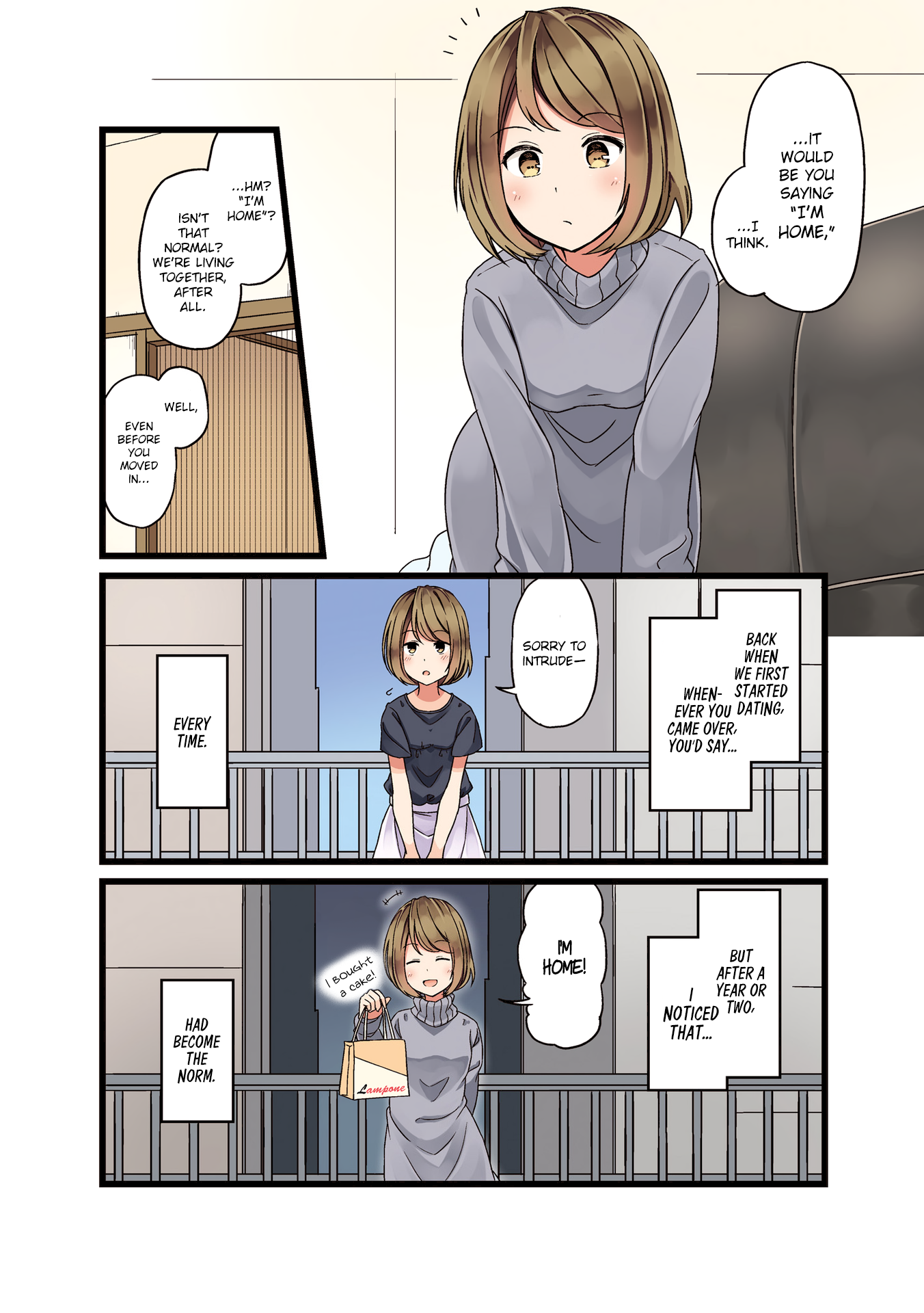 First Comes Love, Then Comes Marriage Manhwa - Chapter 4 Page 2