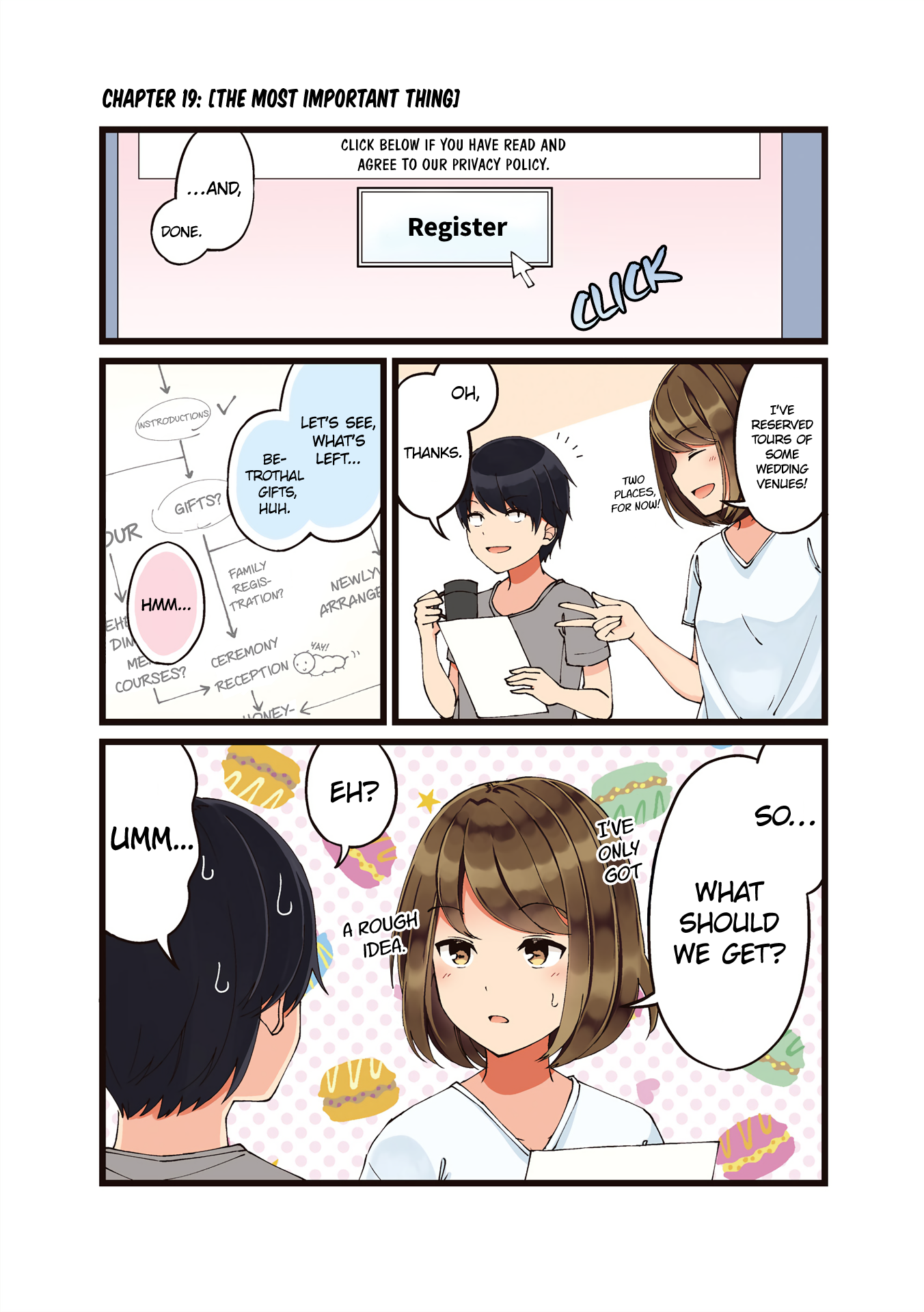 First Comes Love, Then Comes Marriage Manhwa - Chapter 19 Page 0