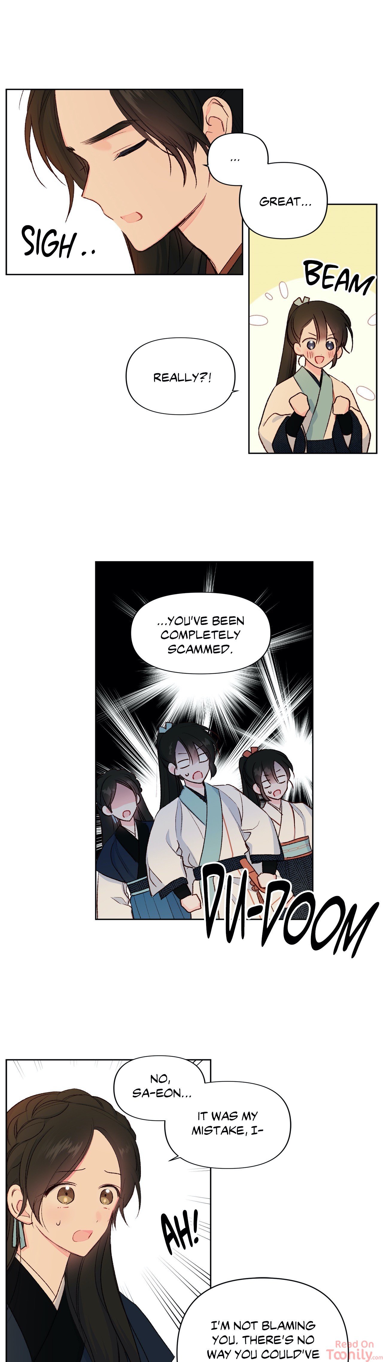 Under the Cherry Blossoms Manhwa - Chapter 8 Page 12