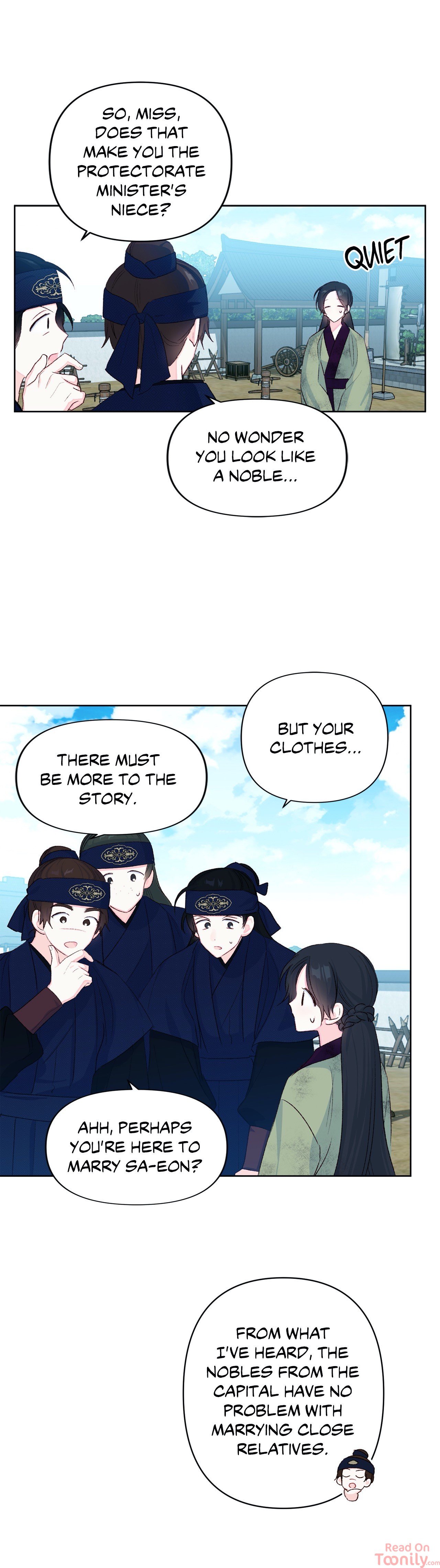 Under the Cherry Blossoms Manhwa - Chapter 3 Page 12