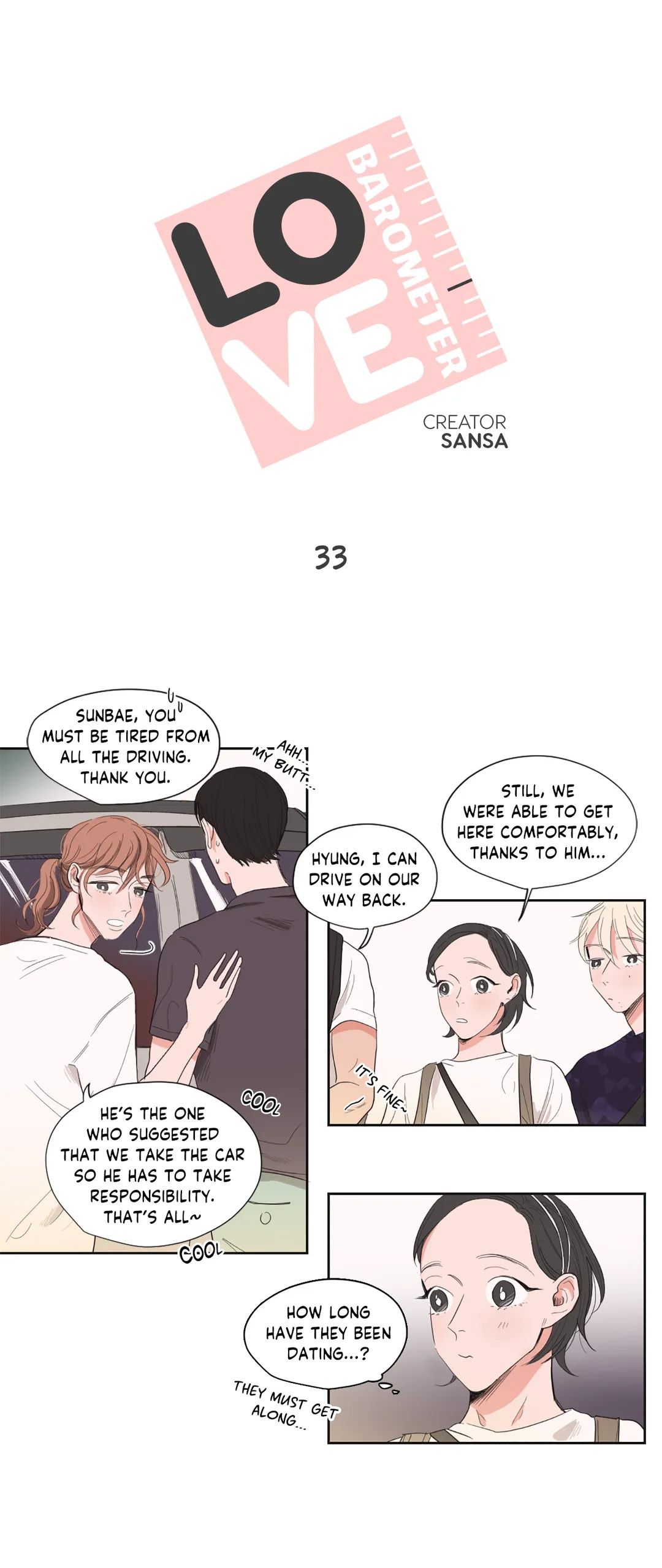 Love Barometer Manhwa - Chapter 33 Page 1