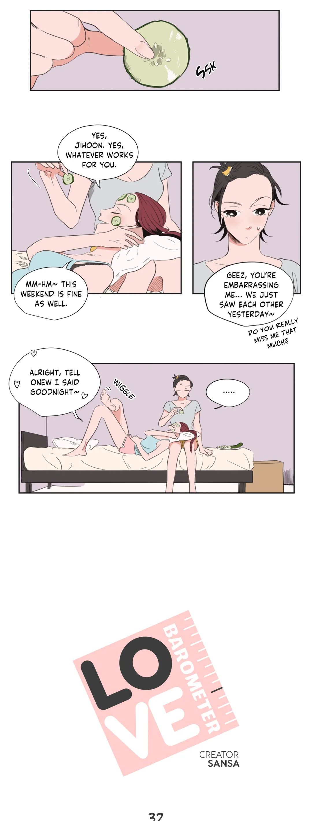 Love Barometer Manhwa - Chapter 32 Page 0