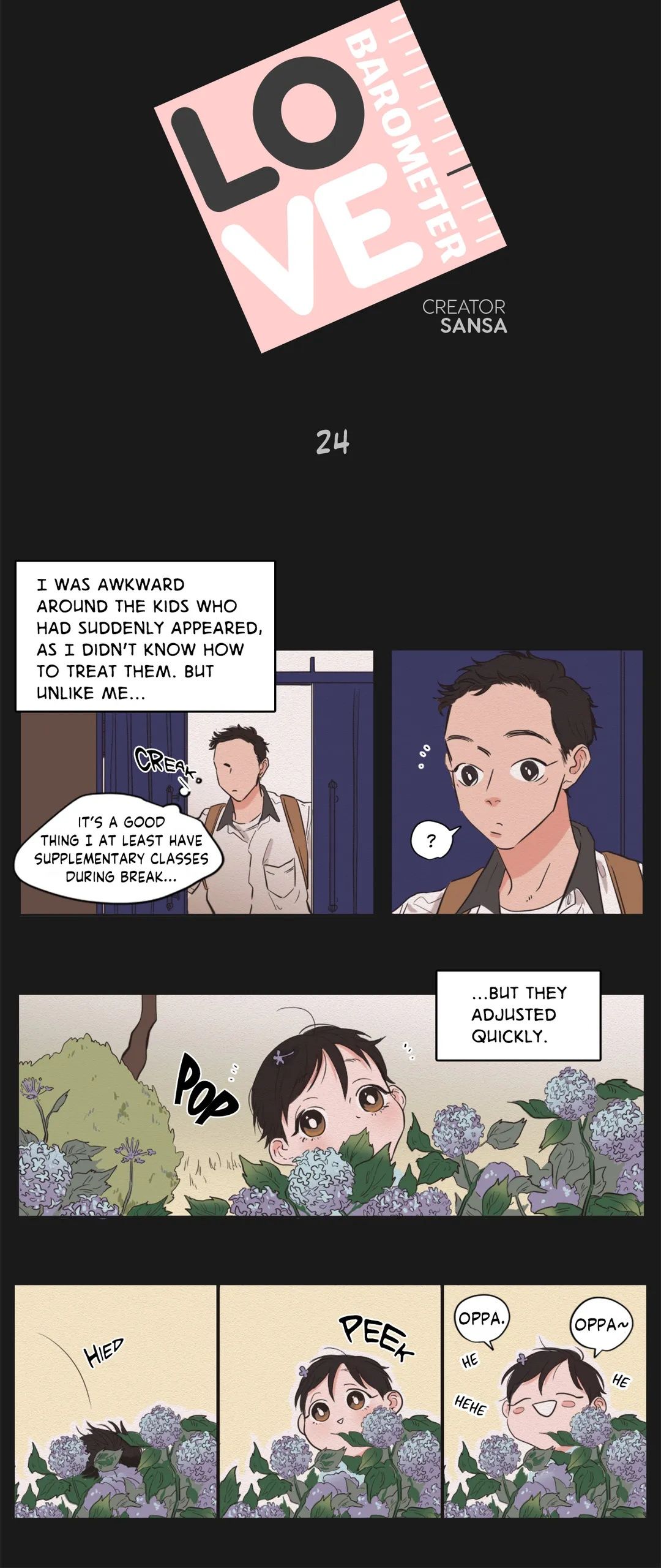Love Barometer Manhwa - Chapter 24 Page 1