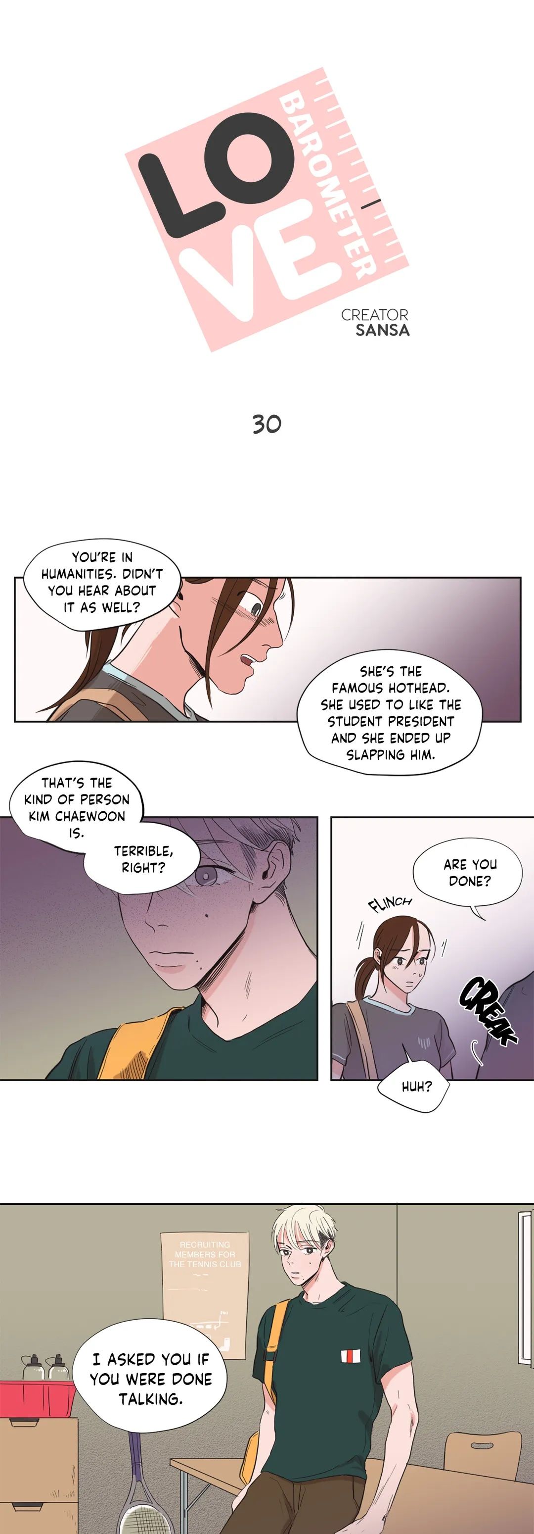 Love Barometer Manhwa - Chapter 30 Page 0