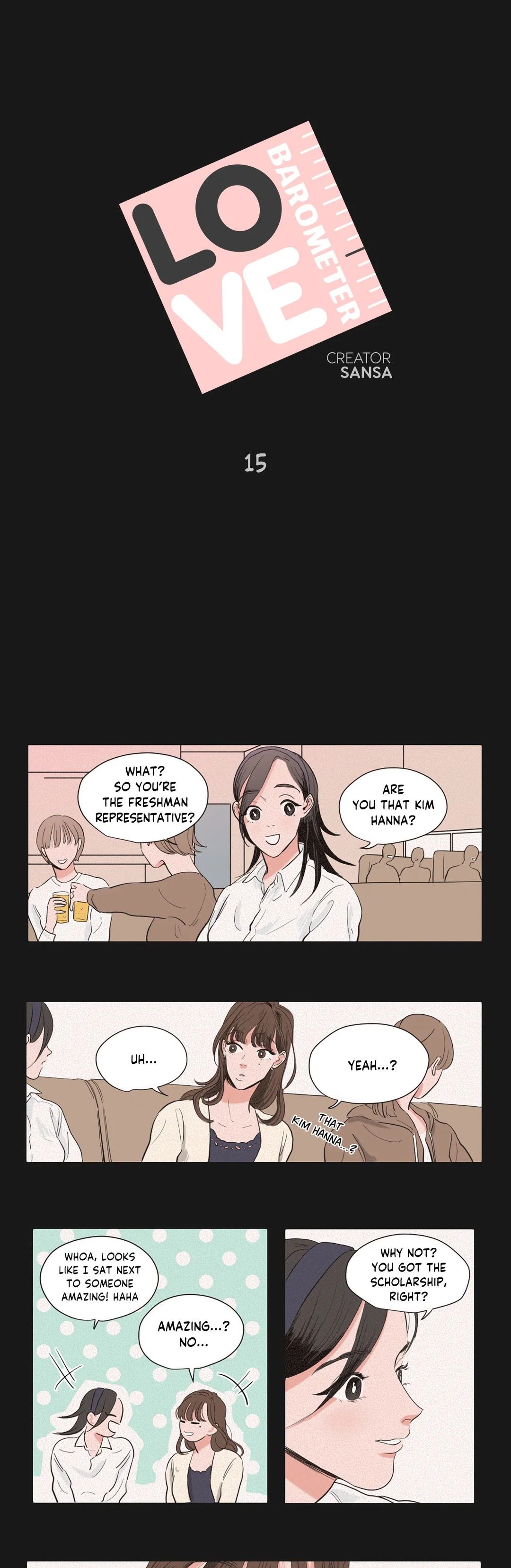Love Barometer Manhwa - Chapter 15 Page 0