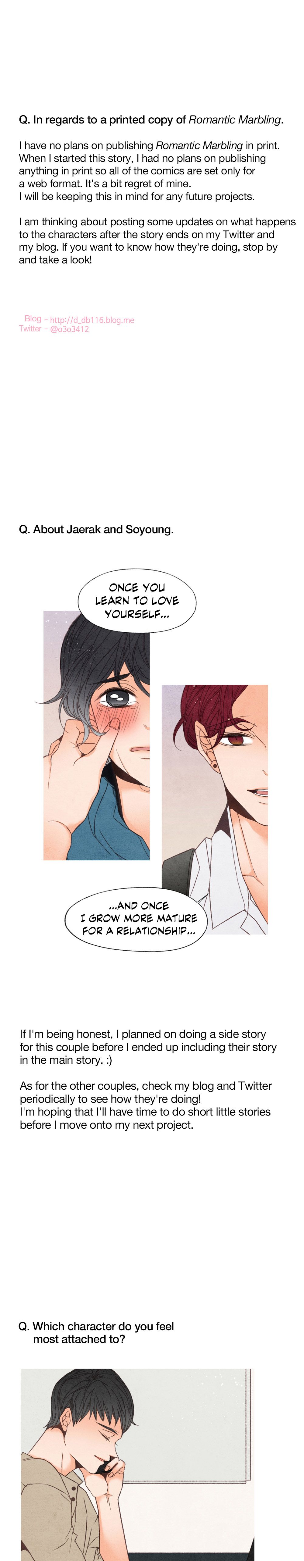Romantic Marbling Manhwa - Epilogue Page 8