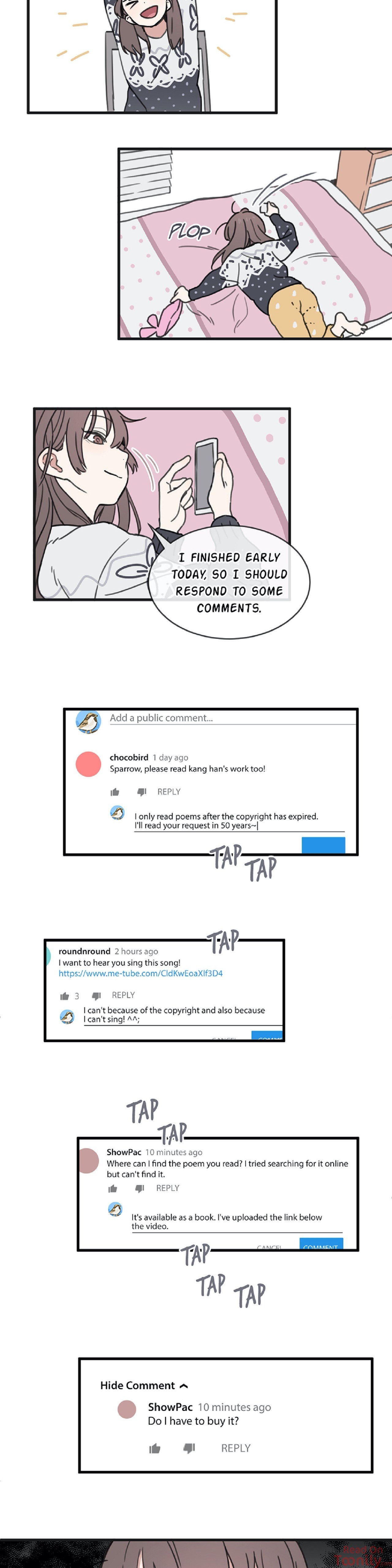 The Poem of Aster and Hana Manhwa - Chapter 3 Page 6