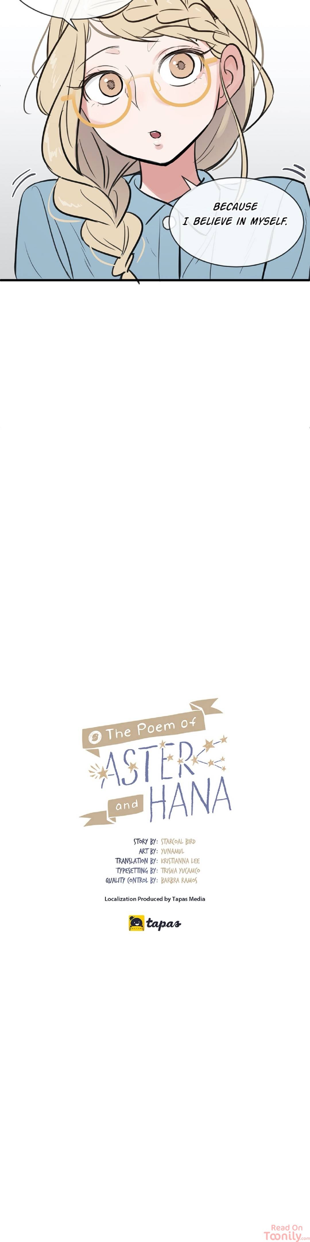 The Poem of Aster and Hana Manhwa - Chapter 14 Page 6