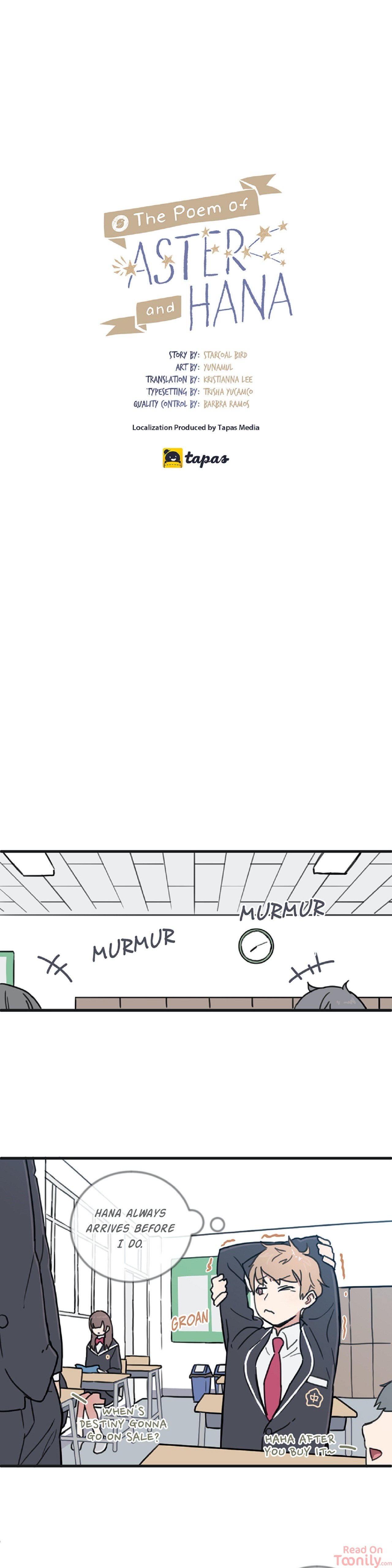 The Poem of Aster and Hana Manhwa - Chapter 4 Page 3