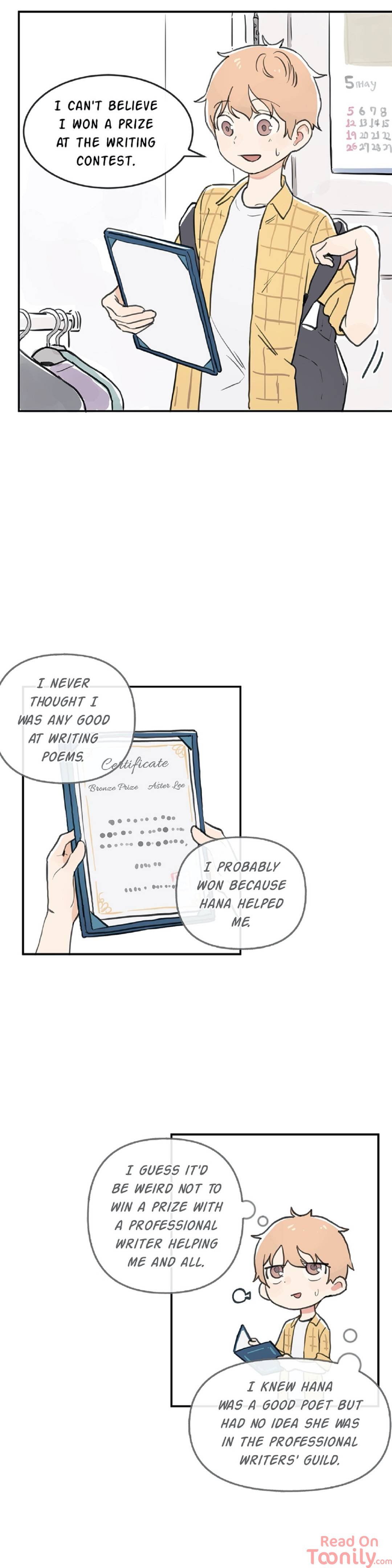 The Poem of Aster and Hana Manhwa - Chapter 27 Page 4