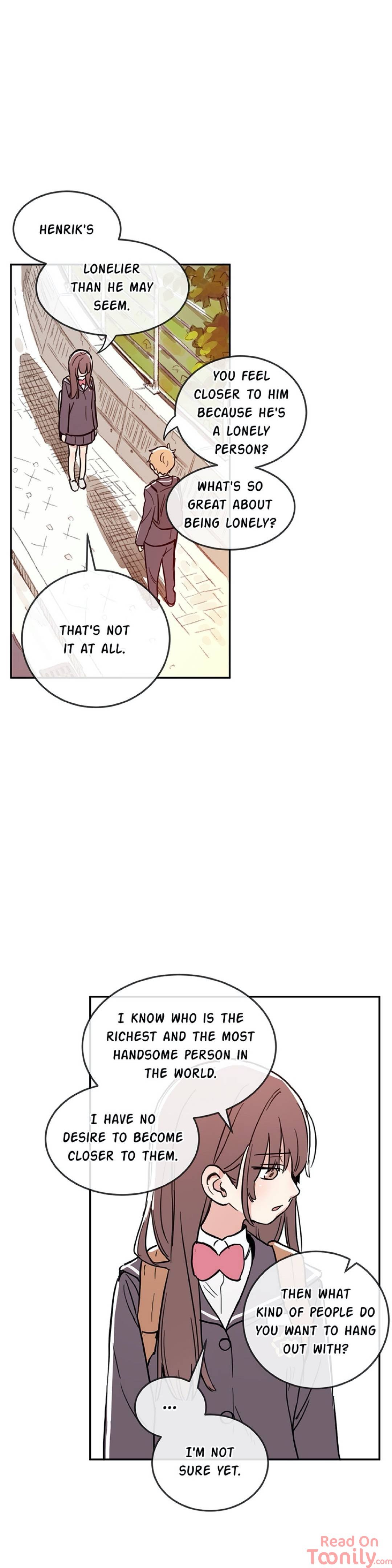 The Poem of Aster and Hana Manhwa - Chapter 35 Page 1