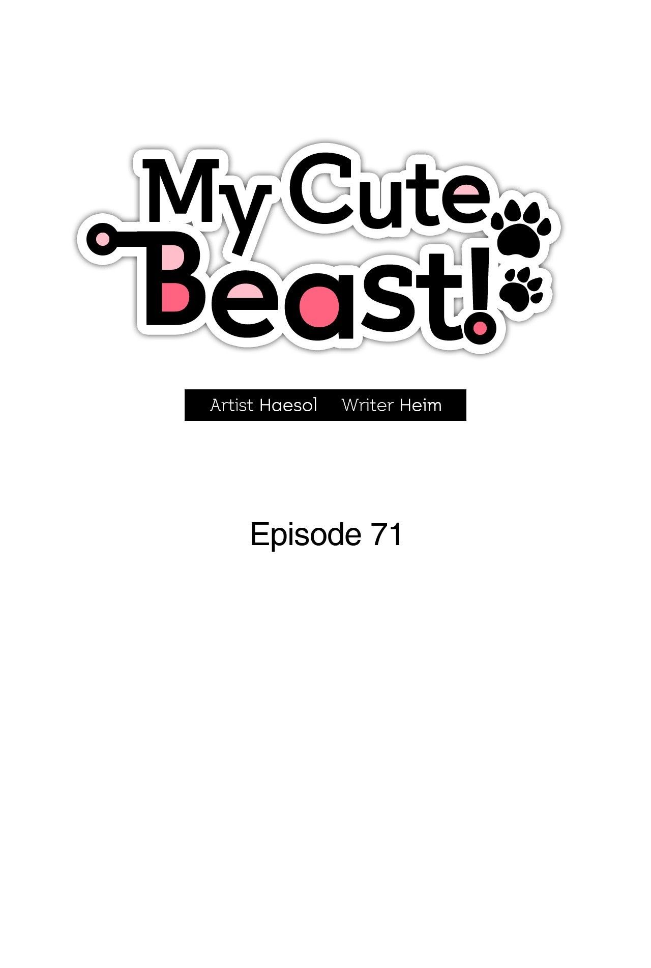 My Cute Beast! Manhwa - Chapter 71 Page 3