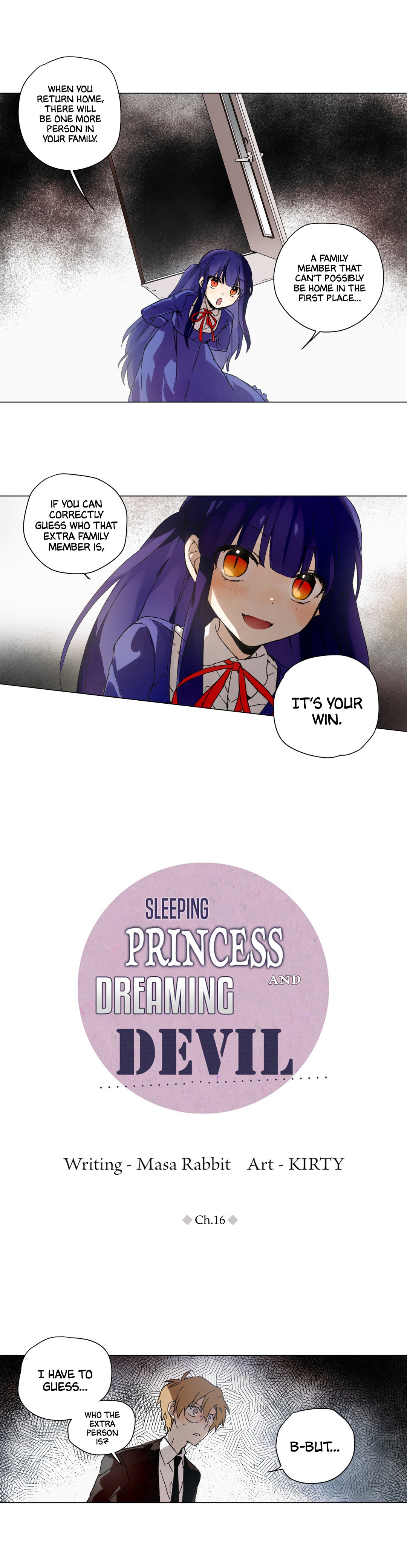 Sleeping Princess and Dreaming Devil Manhwa - Chapter 16 Page 1