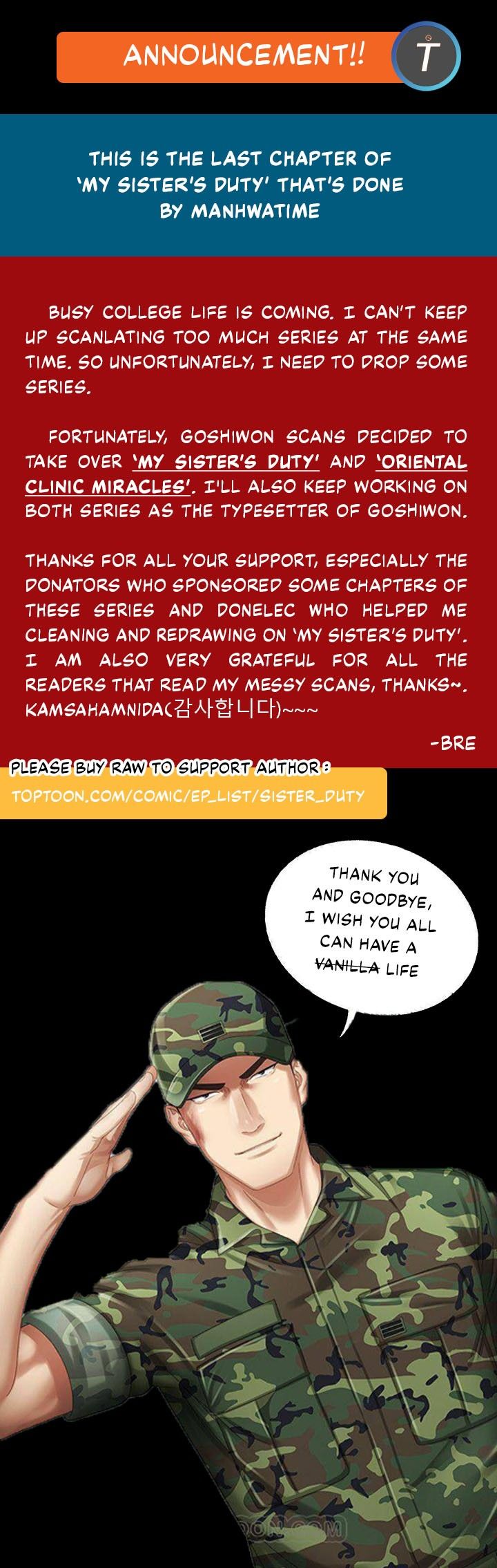 My Sister's Duty Manhwa - Chapter 17 Page 7