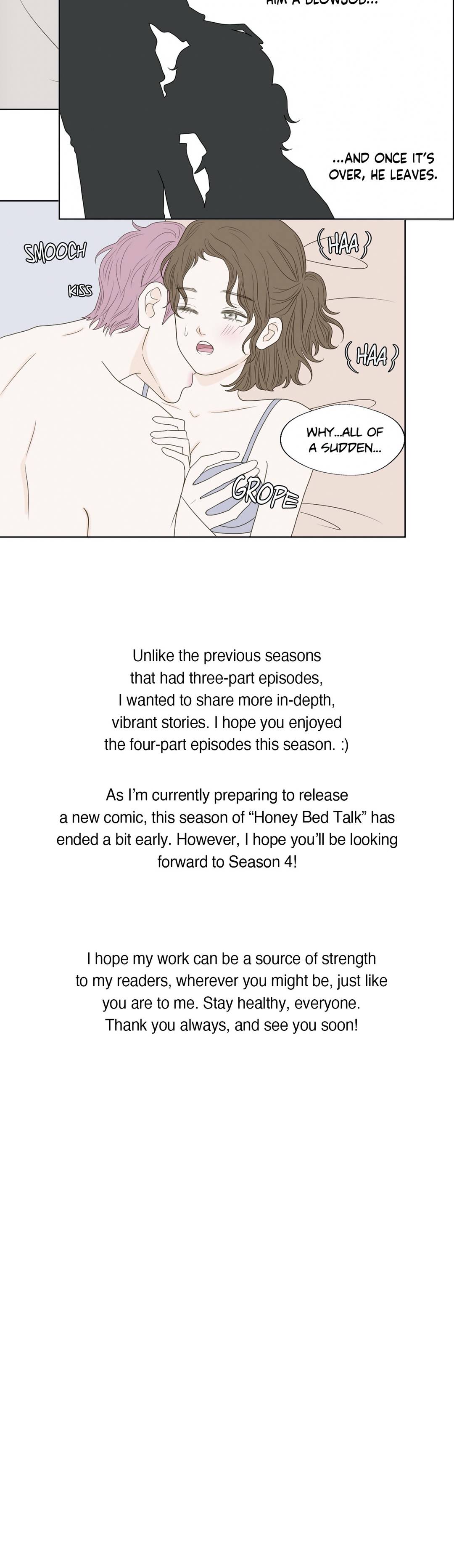 Honey Bed Talk Manhwa - Chapter 57.5 Page 2