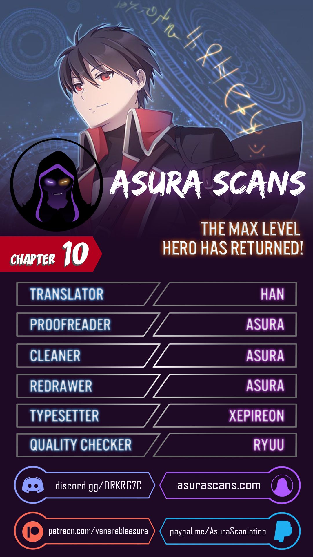The Max Level Hero has Returned! Manhwa - Chapter 10 Page 0
