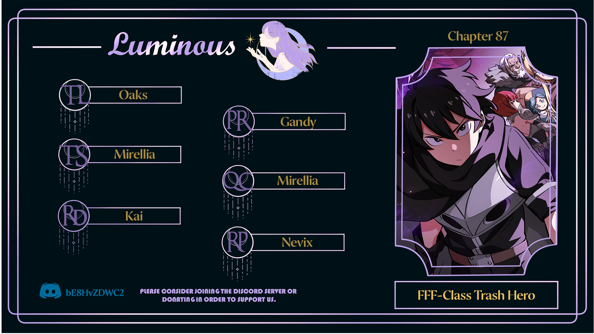 FFF-Class Trash hero Manhwa - Chapter 87 Page 0