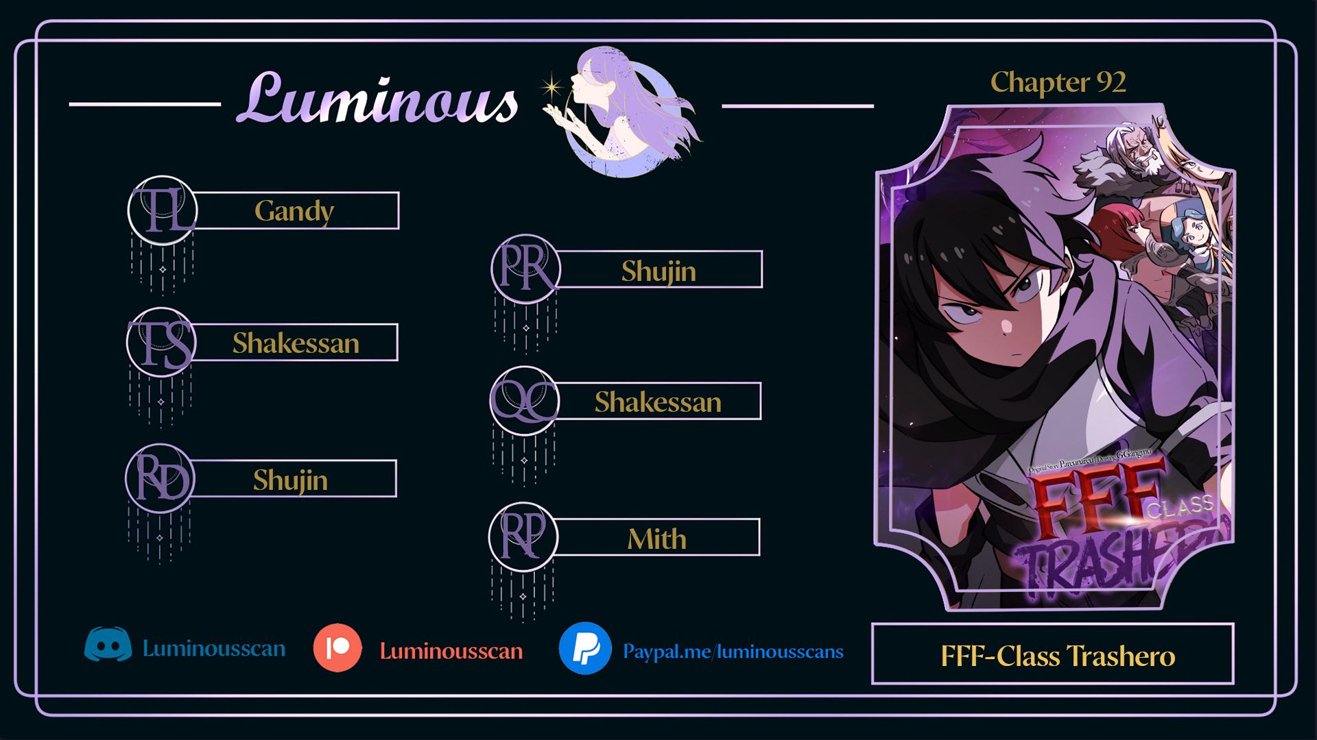 FFF-Class Trash hero Manhwa - Chapter 92 Page 0