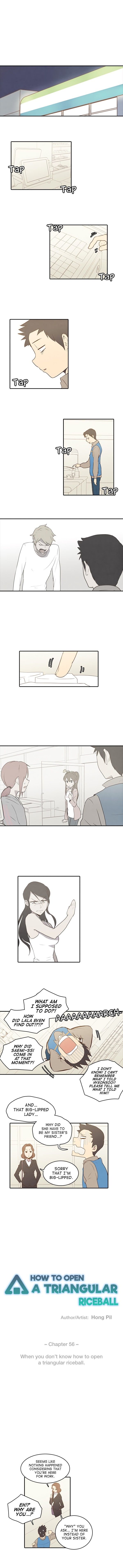 How to Open a Triangular Riceball Manhwa - Chapter 56 Page 2